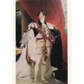 Colour Postcard - George IV in his Coronation R...