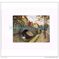 QUAI DE MARBRIERS, BRUGES, BELGIUM, BOOK ILLUST...