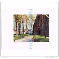 BEGUINAGE, BRUGES, BELGIUM, BOOK ILLUSTRATION (...
