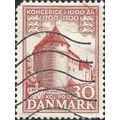 DENMARK, Millenium of Kingdom of Denmark, red-b...