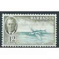 Barbados 1950 SG277 12c Greenish-Blue & Brown-O...