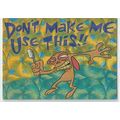 REN & STIMPY ' PRISMATIC ' card # 22 ( red border)