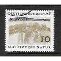 GERMANY 1969 NATURE PROTECTION 10pf LAKESIDE LA...