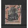Germany.SG88a 30pf "Germania" (Black and Orange...