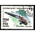 Madagascar 1993 Marine Life 1200f Used Stamp Fish Shark