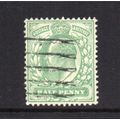 Edward VII - 1902-10 - ½d Yellowish-Green (sg21...