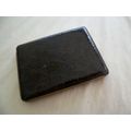 VINTAGE GERMAN BROWN LEATHER BOUND CIGARRETTE CASE