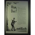 1940 Comptometer Adding Machine Ad - Hiya, Doc!