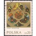 POLAND, Angel, Grauer chapel in Opawa , brown 1...