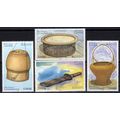 ZAYIX Laos 1645-1648 MNH Handicrafts Baskets Cu...