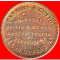 1/2 PENNY: GREAT BRITAIN ★ PARKINS & GOTTO (185...