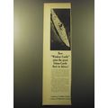 1960 Cunard Cruise Line Ad - New Windsor Castle joins the Union-Castle Fleet