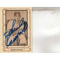 SANDY KOUFAX 1980 AUTOGRAPHED BROOKLYN DODGERS ...