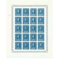 liechtenstein sg211 sg 211 sheet mnh 1942 princ...