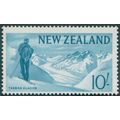 New Zealand 1966 10s. steel-blue Chalk-surfaced...
