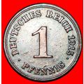 Ⰶ EAGLE (1890-1916): GERMANY ★ 1 PFENNIG 1915E ...