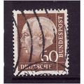 GERMANY 1954 60pf BROWN PRES HEUSS SG 1122f FIN...
