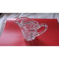 MILK JUG / PRESSED GLASS 60S STYLE (03/02)