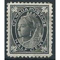 Canada 1897 SG142 1/2c Black Mounted Mint ....