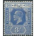 Fiji 1924 SG234 3d Bright Blue Very Fine Used....