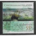CKI 2009 55c 'ENGLISH EAST INDIAMAN' FINE USED ...