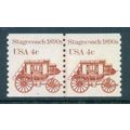 1898A 4c Stagecoach Fine MNH Dry Gum CNP Left 3...