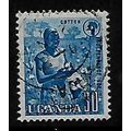 UGANDA 1962 INDEPENDENCE 30c BLUE COTTON SG 103...