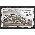 MEXICO 1967 AIRMAIL FLIGHT 2p DE HAVILLAND DH 6...