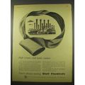 1956 Shell Terylene Ad - High Octanes Haute Cou...