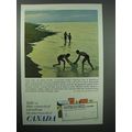 1965 Canada Tourism Ad - Cavendish Beach