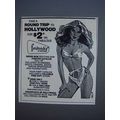 1980 Frederick's of Hollywood Lingerie Ad - Round Trip