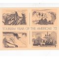 United States 1972 Tourism Year of the Americas...