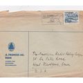 Switzerland 1959 A.Francke Bern to Hartford Con...
