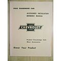 1955 Chevrolet Passenger Car Accessories Instal...