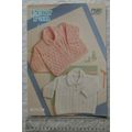 Vintage: Peter Pan P550 matinee coats, 4 ply