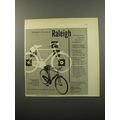 1950 Raleigh Sports Tourist Bicycle Advertisement - Britain's foremost