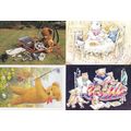 Teddy Bear Golfer Golf Tea Party Reading Book B...