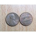1980 USA 1 Cent Lincoln Memorial Coin