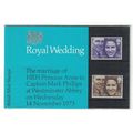 Great Britain Royal Wedding Princess Anne 2v Pr...