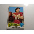 1975 Topps Football Card # 120 Len Dawson VG-Ex...