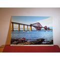 FORTH RAIL BRIDGE, EDINBURGH, SCOTLAND unused p...