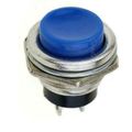 16mm Blue Metal Round Momentary Push Button Swi...