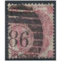 1865 SG92 3d Rose Plate 4 Watermark Emblems Goo...