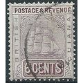 British Guiana 1889 SG198 6c Dull Purple & Maro...