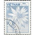 VIETNAM, FLOWER, Water lily, Nymphaea ampla, blue 1984, 1dong