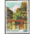 New Zealand $o.80c Value. Pukekura Park Gardens...