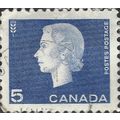 CANADA, Queen Elizabeth II, wheat sheaf, blue 1...