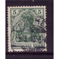 GERMANY 1905 SG 84 5pf GREEN FINE USED#3