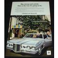 1969 Pontiac Bonneville Ad, Big, Stylish!