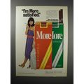 1980 More Cigarette Ad - I'm More Satisfied - W...